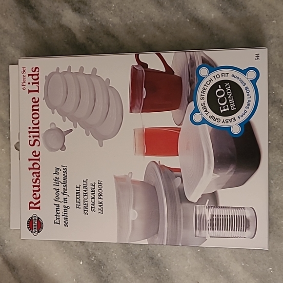 Reusabe Silicone Lids - Picture 1 of 6